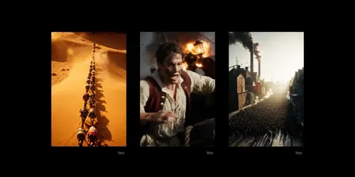 Historic Documentary Shorts Kits generated by veo