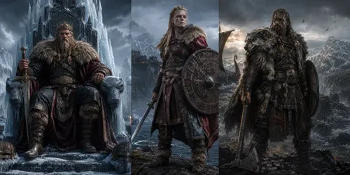 Legendary Viking Character Creators generated by chatgpt-image