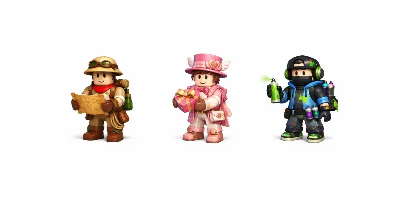 Robloxstyle Game Character Creators generated by undefined