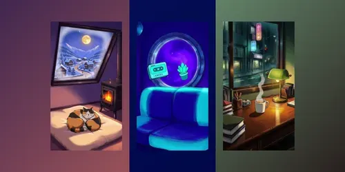 Anime Lofi Animations generated by grok-video