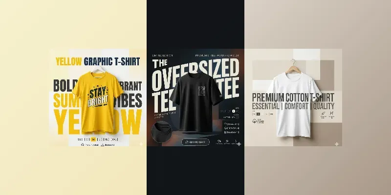 Highconverting Tshirt Product Ads generated by undefined