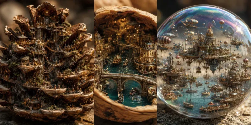 Worlds Hidden In Small Things generated by undefined