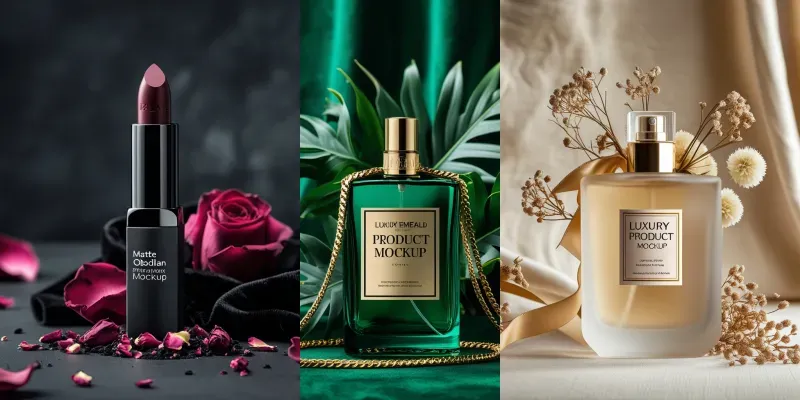 Luxury Product Mockup Editorials generated by undefined