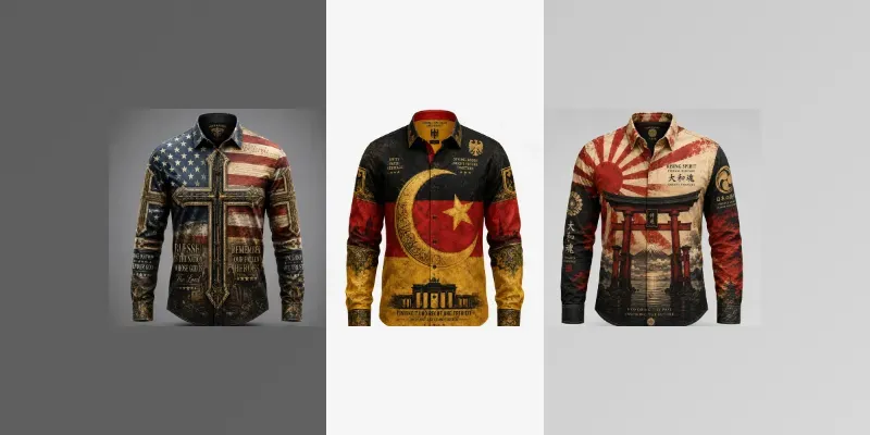 Patriotic Faith Shirts generated by undefined