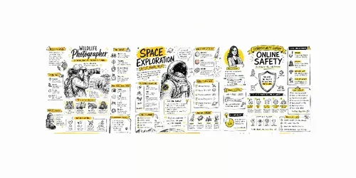 Editorial Sketchnote Infographic Packs generated by chatgpt-image