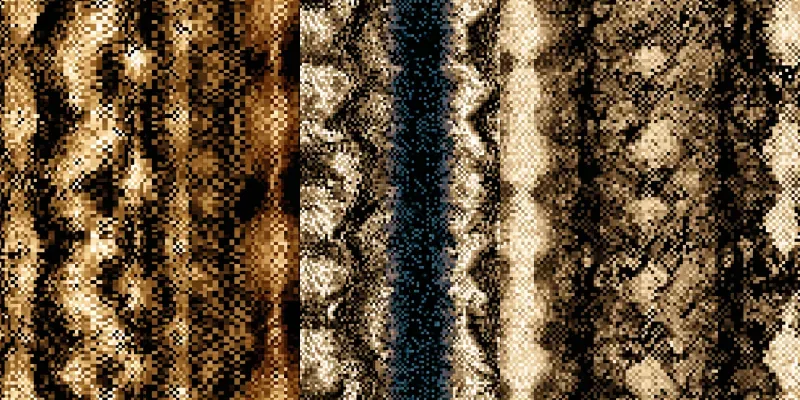 Pixel Art Of Snake Skin Patterns generated by undefined