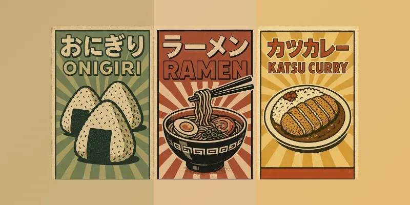 Posters Japan Food generated by undefined