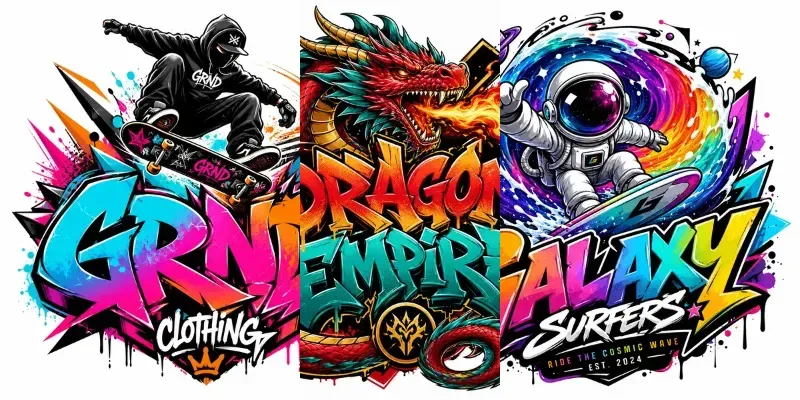 Urban Graffiti Skater Logo Packs generated by undefined