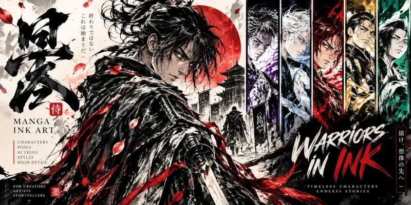 Tite Kubo Style Colored Manga Art Pros