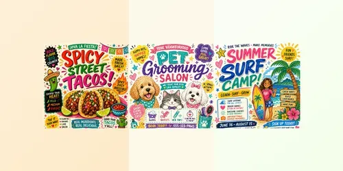 Handdrawn Marker Poster Makers generated by chatgpt-image