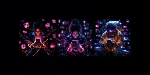 Digital Addiction Portraits generated by chatgpt-image