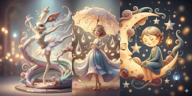 Whimsical Sculptural Fantasy Art generated by undefined