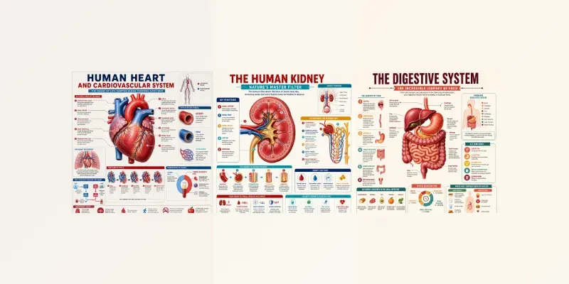 Educational Medical Infographics generated by undefined