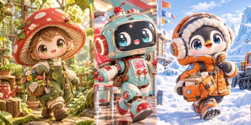 Kawaii Character Coutures