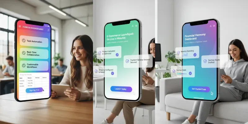 Saas Product Marketing Visual Generator generated by undefined