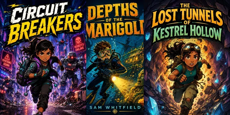 Adventure Chapter Book Cover Gens generated by undefined