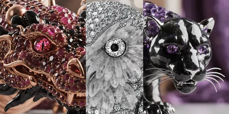 Luxury Gemstone Creatures Videos generated by undefined
