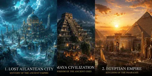 Ancient Civilizations Lost Empires generated by chatgpt-image