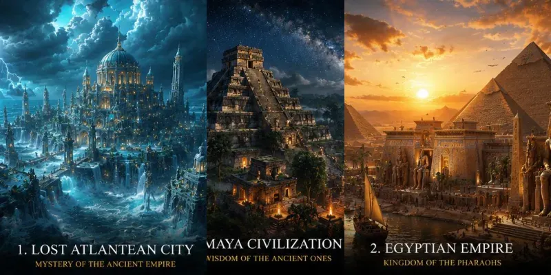 Ancient Civilizations Lost Empires generated by undefined
