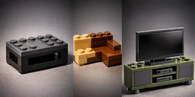 Lego Living Room Equipment Packs generated by undefined