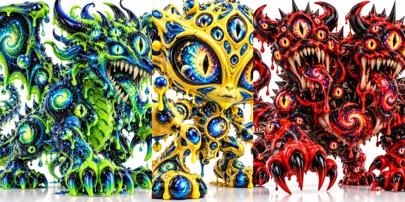 3D Alien Monsters