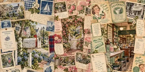 American Neighborhood Junk Journals generated by chatgpt-image