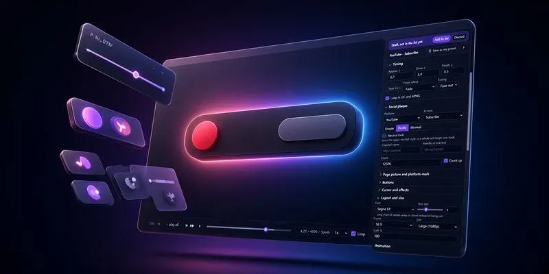 Animated Lower Thirds Overlay Builder