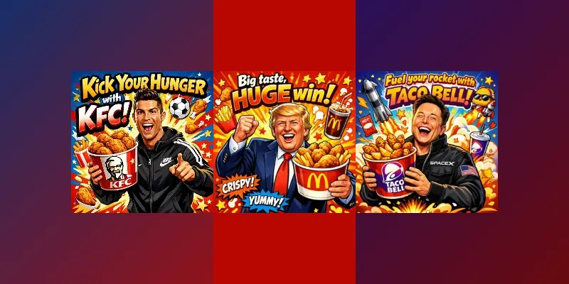 Iconic Faces Tasty Promotions generated by undefined