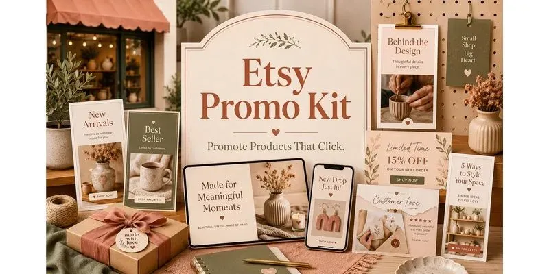 Etsy Promo Kit generated by undefined