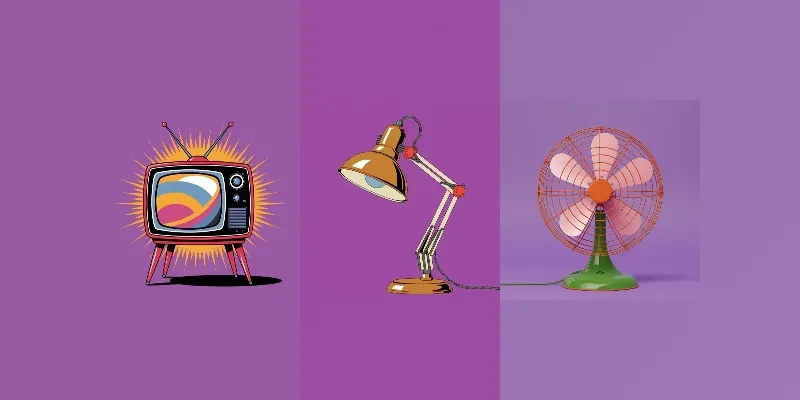 Retro Pop Art Home Icons Collection generated by undefined