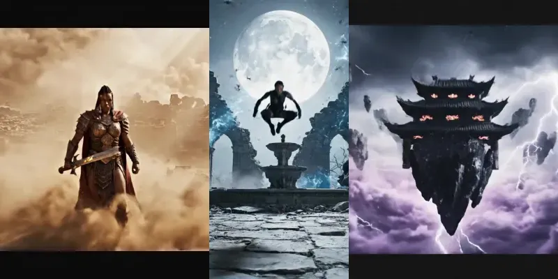 Cinematic Game Fighter Generator generated by undefined