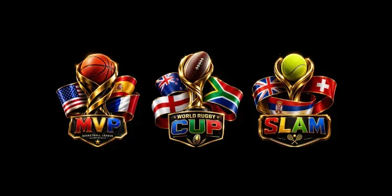 3D Luxury Sports Trophy Logos generated by undefined