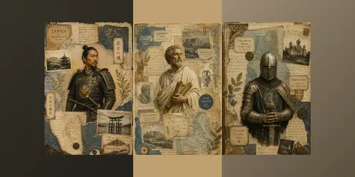 Vintage History Scrapbooks generated by chatgpt-image