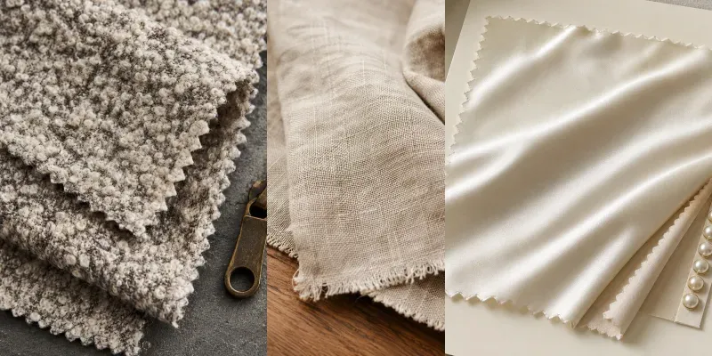 Boutique Fabric Swatch Detail Photo Builders generated by undefined