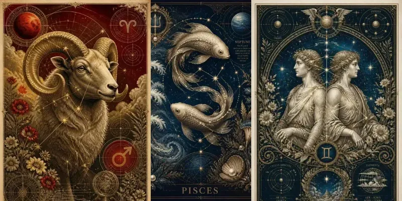Luxury Zodiac Art Generator generated by undefined