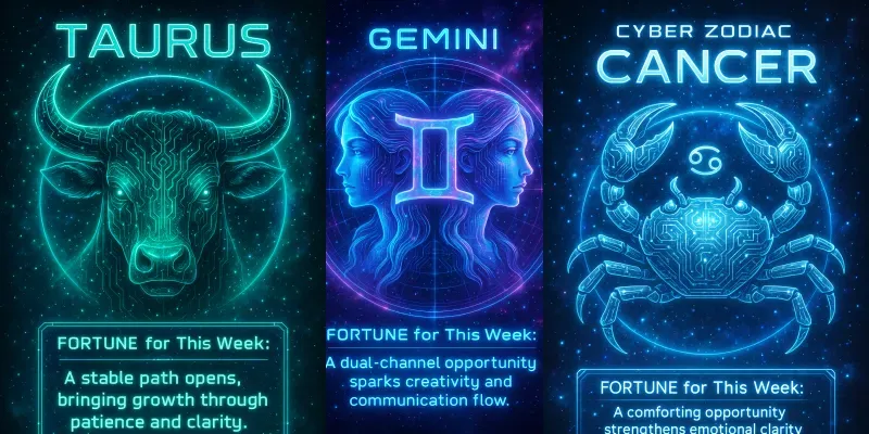 Cyber Zodiac Neons generated by undefined