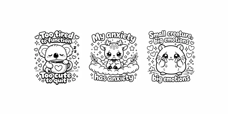 Cute Coloring Book Pages For Adults generated by undefined