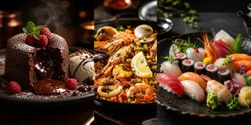 Cinematic Gourmet Food Photography AIs generated by chatgpt-image