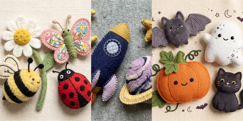 3d Soft Plush Fabric Collage Creator generated by undefined