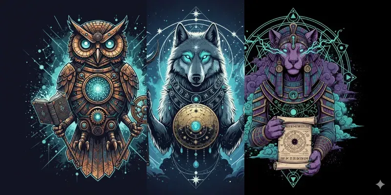 Mystic Deity Characters generated by undefined