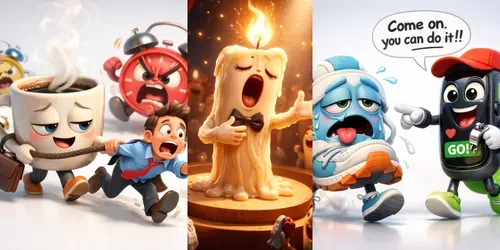 Whimsical 3D Emotion Characters Packs generated by chatgpt-image