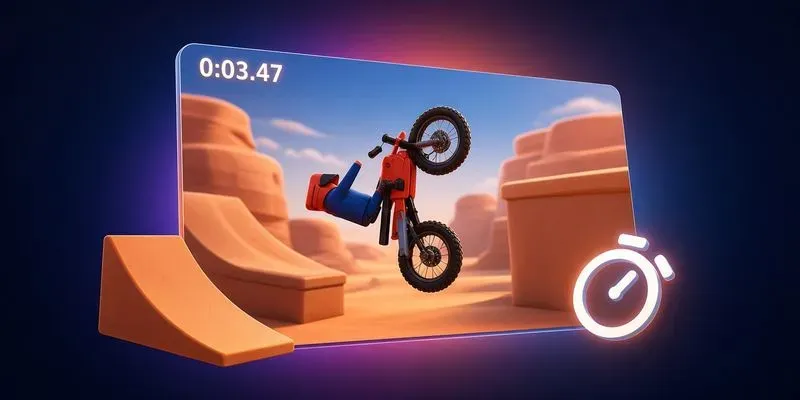 3D Stunt Bike Physics Game Builder