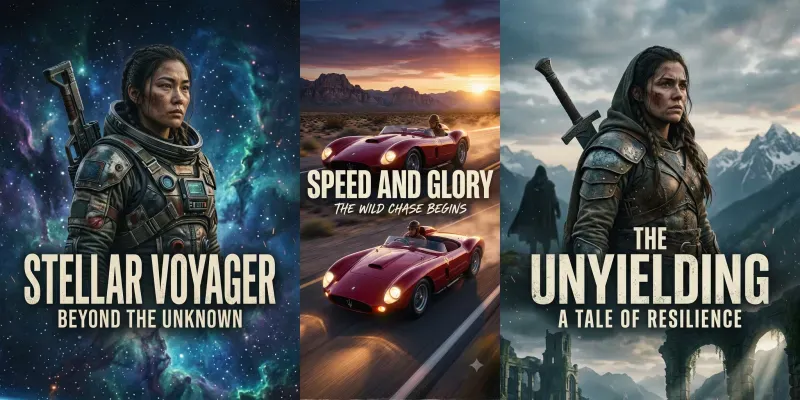 Cinematic Creative Poster Generator generated by undefined
