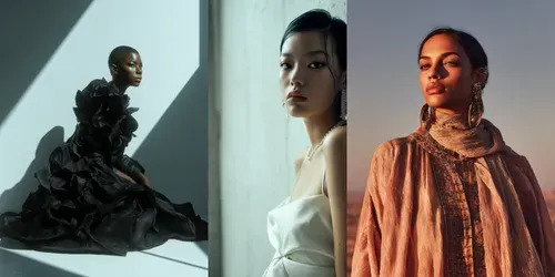 Fashion Editorials 2025 generated by midjourney