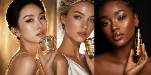 Luxury Beauty Editorial Templates generated by chatgpt-image
