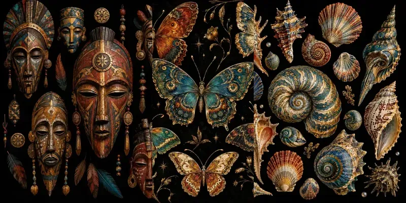 Ornamental Dark Natures