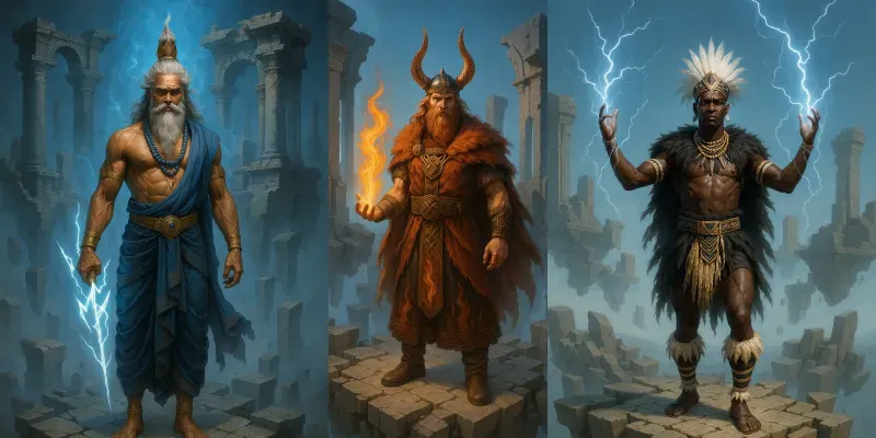 Global Mythic Hero Portraits generated by undefined