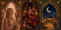 Oriental Luxury Tarot Cards chatgpt-image prompt mini thumbnail