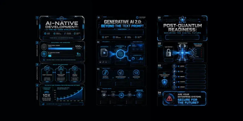 Futuristic Tech Infographic Generator generated by undefined