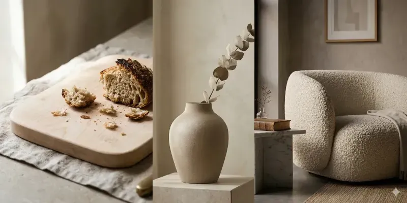 Quiet Luxury Minimalist Home Life generated by undefined